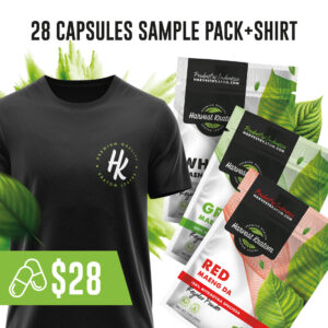 28-Capsule Sample Pack + Logo Shirt Bundle